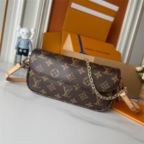 LOUIS VUITTON コピー ハンドバッグ モノグラム ベージュ ピンク チェーン ストラップ ルイヴィトン