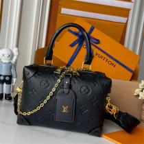 ルイヴィトン 偽物 ハンドバッグ モノグラム ブラック ゴールド金具 チェーン LOUIS VUITTON