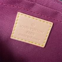 LOUIS VUITTON スーパーコピー ハンドバッグ モノグラム ピンク レザー ゴールド金具 ルイヴィトン