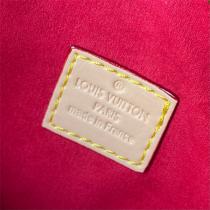 ルイヴィトン コピー ハンドバッグ モノグラム ピンク レザー ゴールド チェーン LOUIS VUITTON
