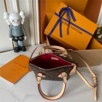 ルイヴィトン コピー ハンドバッグ モノグラム ピンク レザー ゴールド チェーン LOUIS VUITTON
