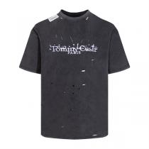 Tommy Cash x Maison Margiela スーパーコピー Tシャツ ダメージ加工 ロゴ プリント メゾン マルジェラ
