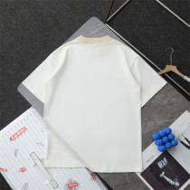 LOUIS VUITTON 偽物 Tシャツ ロゴ 赤ライン シンプル カジュアル 上品 ルイヴィトン