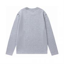 AMI PARIS 偽物 長袖Tシャツ ホワイト グレー ブラック ハートロゴ カジュアル アミ パリス 　