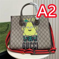 Gucc1 スーパーコピー ハンドバッグ GGキャンバス チェリー キャラクター 可愛い デザイン Gucc1