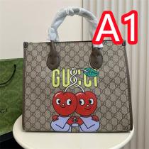 Gucc1 スーパーコピー ハンドバッグ GGキャンバス チェリー キャラクター 可愛い デザイン Gucc1