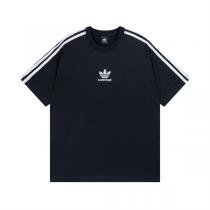 バレンシアガ スーパーコピー Tシャツ アディダス コラボ ロゴ ストリート BALENCIAGA