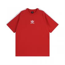 バレンシアガ スーパーコピー Tシャツ アディダス コラボ ロゴ ストリート BALENCIAGA