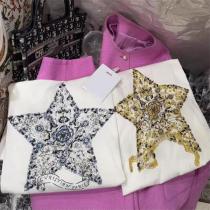 2026人気作 DIOR コピー Tシャツ ゴールド 星 グラフィック 洗練 ディオール