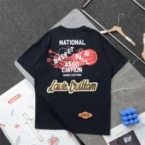 LOUIS VUITTON スーパーコピー Tシャツ バスケットボール ロゴ スポーティー ルイヴィトン