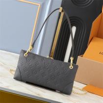 LOUIS VUITTON スーパーコピー ショルダーバッグ モノグラム グレー ゴールドチェーン ハート型金具 ルイヴィトン 
