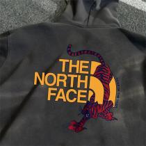 ザノースフェイス コピー パーカー トラ柄 グラフィック ロゴ カジュアル ストリートファッション THE NORTH FACE 