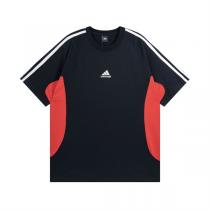 バレンシアガ コピー X ADIDAS Tシャツ ロゴ コントラスト パネル スポーティ ハイファッション BALENCIAGA 