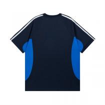 バレンシアガ コピー X ADIDAS Tシャツ ロゴ コントラスト パネル スポーティ ハイファッション BALENCIAGA 