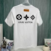ルイヴィトン スーパーコピー Tシャツ モノグラム ロゴ シンプル カジュアル LOUIS VUITTON 