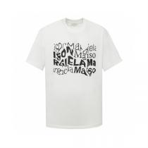 Maison Margiela コピー Tシャツ 紙潰れ デザイン ロゴ ブラック メゾン マルジェラ