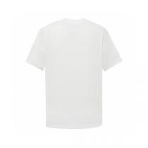 Maison Margiela コピー Tシャツ 紙潰れ デザイン ロゴ ブラック メゾン マルジェラ