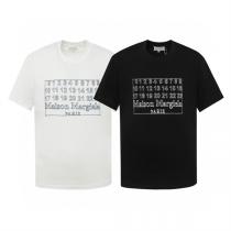メゾン マルジェラ 偽物 Tシャツ 数字 ロゴ ブループリント 洗練 Maison Margiela