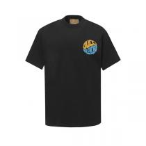 Gucc1 コピー Tシャツ ロゴ ダイナミック プリント カラフル ストリート Gucc1