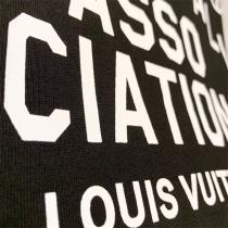 LOUIS VUITTON 偽物 Tシャツ バスケットボール ロゴ NBA ブラック ルイヴィトン