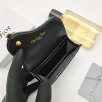 DIOR 偽物 財布 ロゴ ゴールド フラップ モノグラム ブラック ボルドー ディオール