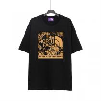 ザノースフェイス スーパーコピー Tシャツ ロゴ NEVER STOP EXPLORING ブラック ゴールド THE NORTH FACE