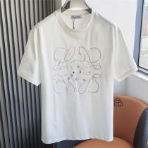 LOEWE スーパーコピー Tシャツ タコ グラフィック ロゴ ホワイト ブラック カラフル ロエベ