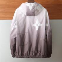 LOUIS VUITTON コピー ジャケット モノグラム グラデーション フラワー パターン ルイヴィトン