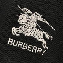 バーバリー スーパーコピー ジャケット ブラック 騎士 ロゴ刺繍 チェック柄 スポーティー BURBERRY