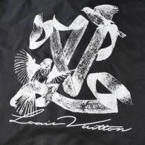 LOUIS VUITTON スーパーコピー ジャケット シンプル LVロゴ 刺繍 鳥グラフィック ルイヴィトン