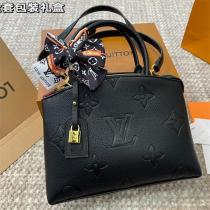 LOUIS VUITTON コピー バッグ モノグラム キャンバス 高級レザー スカーフアクセント ルイヴィトン