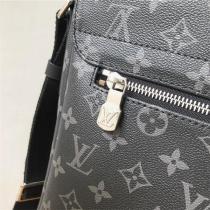 ルイヴィトン 偽物 メッセンジャーバッグ ダミエ グラフィット ロゴ シンプル LOUIS VUITTON 