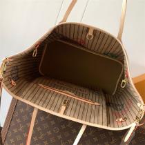 ルイヴィトン 偽物 トートバッグ モノグラム ストライプ柄 スタンプ 高収納力 LOUIS VUITTON 