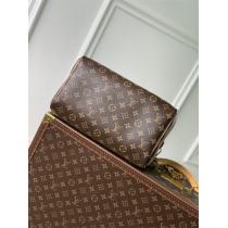 LOUIS VUITTON スーパーコピー ハンドバッグ モノグラム キャンバス レザー レッド内装 ルイヴィトン 