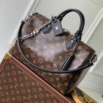ルイヴィトン コピー ハンドバッグ モノグラム キャンバス シルバーチェーン デザイン LOUIS VUITTON 