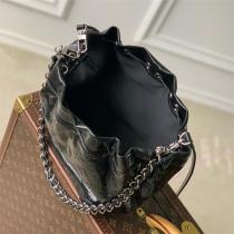 ルイヴィトン スーパーコピー バケットバッグ モノグラム ヌバックレザー チェーン LOUIS VUITTON 