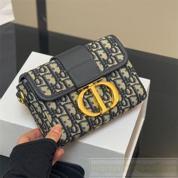 ディオール コピー ショルダーバッグ DIOR スーパーコピーロゴ キャンバス ブラックレザー DIOR