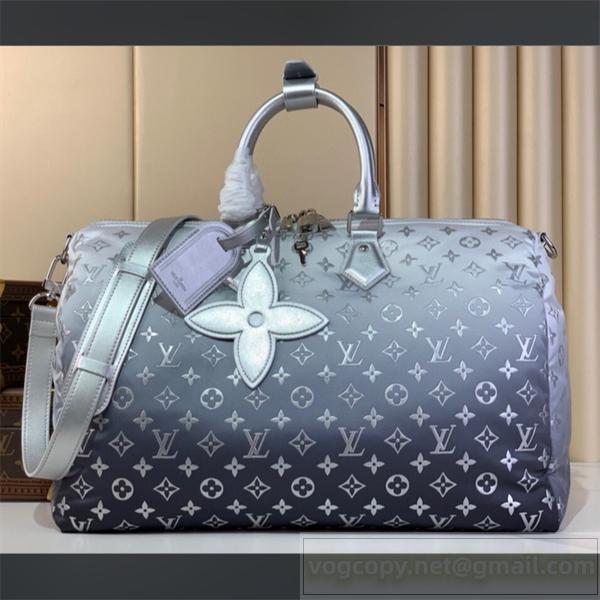 LOUIS VUITTON スーパーコピー ボストンバッグ シルバーグラデーション モノグラム ルイヴィトン