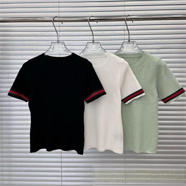 Gucc1 コピー Tシャツ ロゴ＆ストライプ 人気 新作 シンプル ストライプ エレガント Gucc1