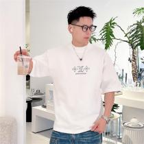 LOUIS VUITTON スーパーコピー Tシャツ モノグラムロゴ 刺繍デザイン ブラック エレガントカジュアル ルイヴィトン