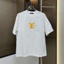 ルイヴィトン スーパーコピー Tシャツ ゴールドロゴ シンプル エレガント ストリート LOUIS VUITTON