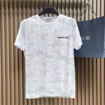 ディオール スーパーコピー Tシャツ モノグラム シグネチャーロゴ ホワイトとブラック DIOR