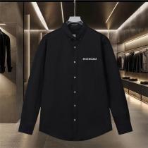 洗練された BALENCIAGA コピー シャツ 自由の女神 パリデザイン ブラック バレンシアガ
