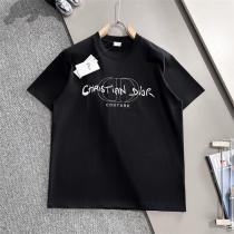 上品な DIOR 偽物 Tシャツ クチュール ロゴデザイン ブラック クリスチャン ディオール