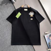 Gucc1 スーパーコピー Tシャツ スヌーピーコラボ 刺繍デザイン ホワイト＆ブラック Gucc1