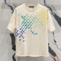 ルイヴィトン 偽物 Tシャツ モノグラム×グラデーションカラー スタイリッシュ LOUIS VUITTON