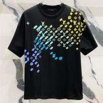 ルイヴィトン 偽物 Tシャツ モノグラム×グラデーションカラー スタイリッシュ LOUIS VUITTON