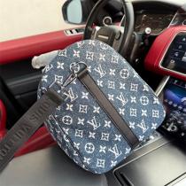 ルイヴィトン コピー ボストンバッグ キーポル・バンドリエール 50 デニム モノグラムパターン LOUIS VUITTON