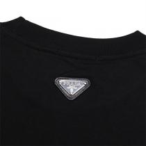 PRADA 偽物 Tシャツ ロゴプリント デイリー ストリートスタイル プラダ