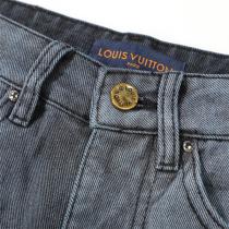 ルイヴィトン コピー ジーンズ グレー ブルー グラデーション モノグラム LOUIS VUITTON